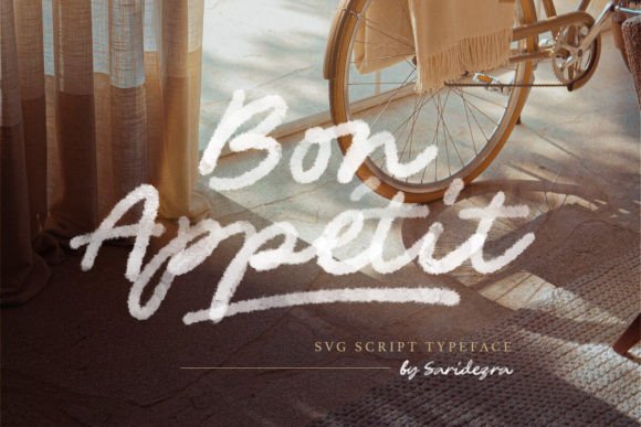 Bon Appetit: The Script Font with Watercolor Soul