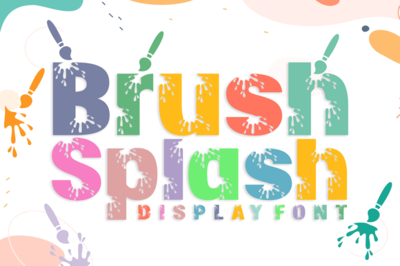 Brush Splash: A Font That Captures Creative Energy