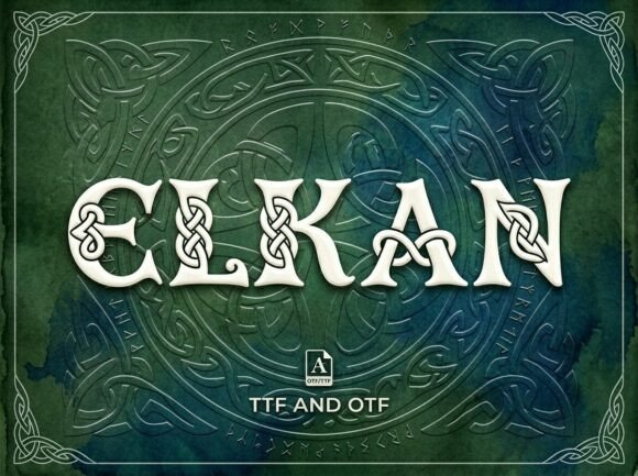Elkan: A Display Font for Bold, Unforgettable Branding