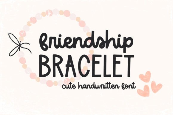 Friendship Bracelet Font: Adding a Personal Touch to Your Projects