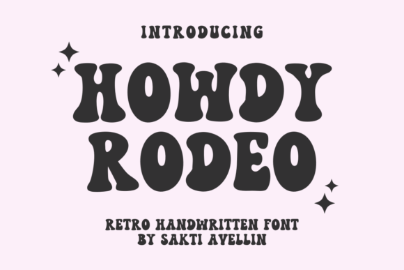 Howdy Rodeo: The Authentic Handmade Font for Timeless Design