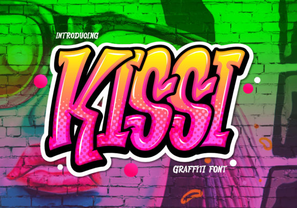 Kissi: The Street Art Font That Captures Urban Energy