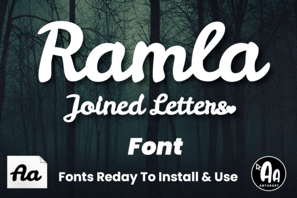 Ramla Script: A Flowing Typeface for Creative Projects