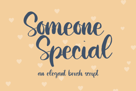 Someone Special: A Handwritten Font for Meaningful Design