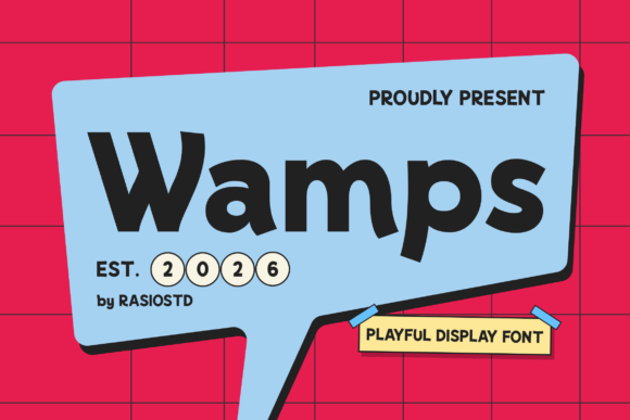 Wamps: The Font That Makes Your Designs Smile
